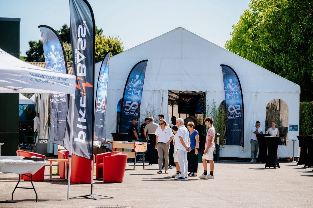 Stands dédiés autour des activités d'Amiaud equipement